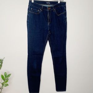 Boden The Mayfair Modern Stretch Skinny Blue Jeans Size 8L
